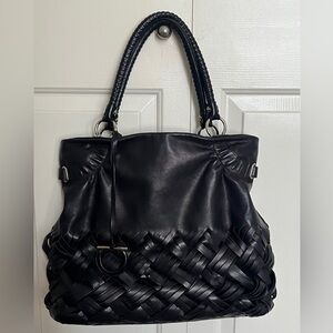 Beautiful Salvatore Ferragamo Leather Tote Bag
